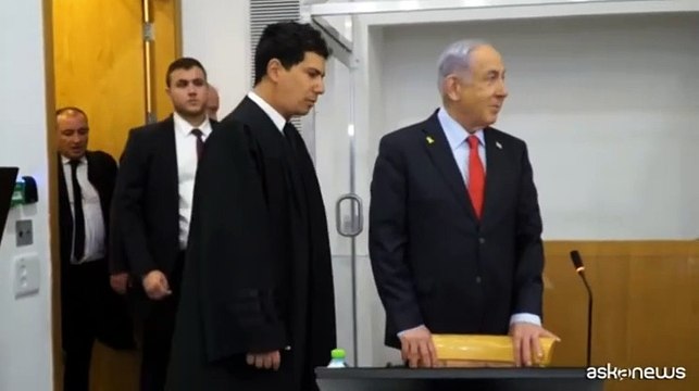 Netanyahu in tribunale per testimoniare nel processo per corruzione