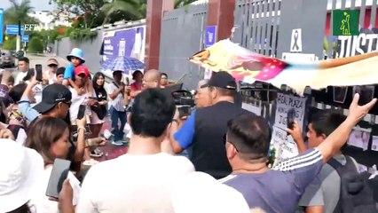 Homenaje a las víctimas por desplome en centro comercial, vecinos piden justicia en Perú