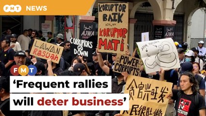 Frequent rallies will deter business, say Jalan Tuanku Abdul Rahman traders