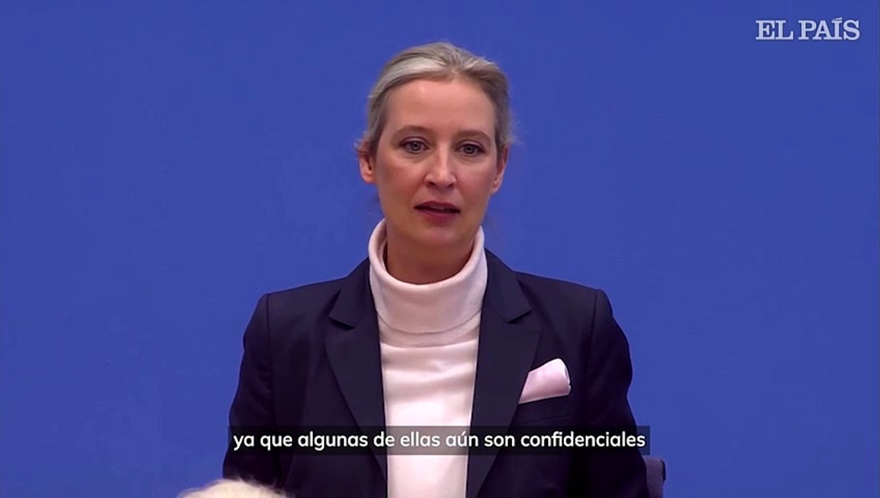 Elon Musk llama a Alice Weidel, líder de AfD, para felicitarla