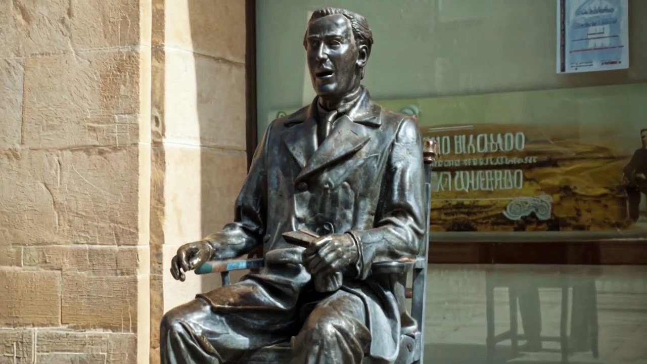 Antonio Machado 'recita' su versos gracias a la IA y a Fernando González de Córdoba