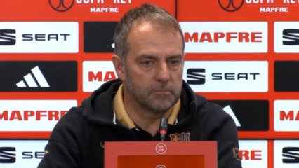 Flick: "Me sorprenden las cosas que pasan en España y en el club"