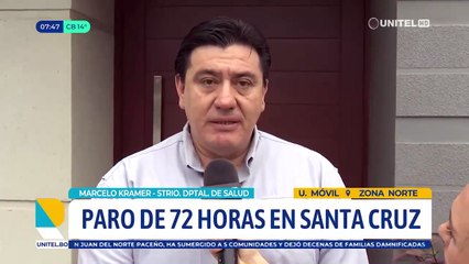 Marcelo Kramer, secretario de Salud de la Gobernación cruceña.