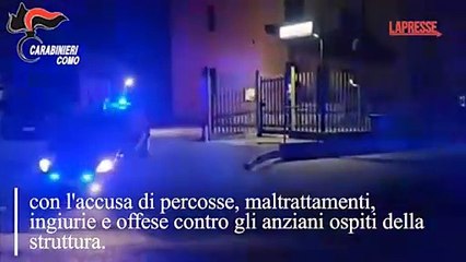 Como, percosse e violenze verbali su anziani in Rsa: arrestati 7 operatori