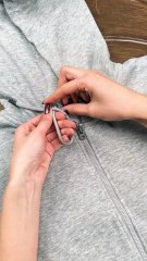 A fun twist for hoodie strings