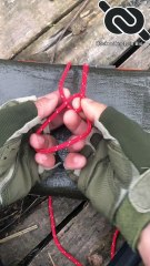 A novel but useful rope skill #knotshort