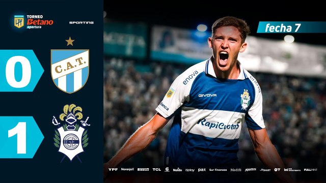 Atlético Tucumán vs Gimnasia (0-1) | LPF Torneo Apertura 2025 | Fecha 7