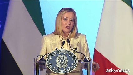 Meloni: Emirati Arabi investono 40 mld dollari in Italia, soddisfazione
