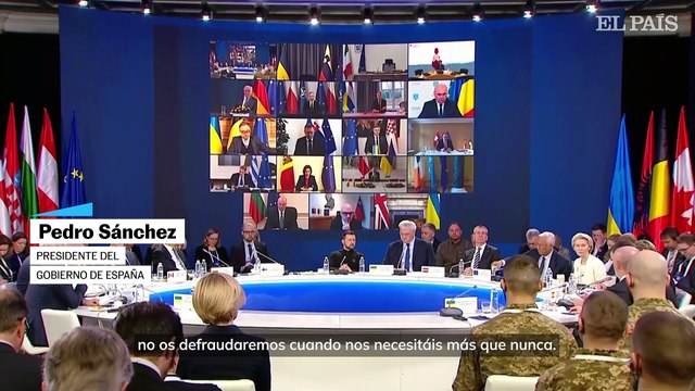 Sánchez: Estoy orgulloso de anunciar un nuevo paquete militar para Ucrania de 1.000 millones de euros en 2025