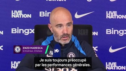 Chelsea - Maresca : "Je ne suis pas inquiet pour Palmer"