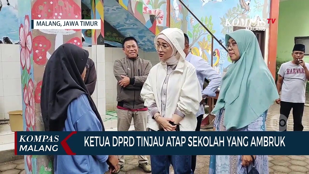 Atap Kelas Ambruk, Ketua DPRD Upayakan Siswa Segera Masuk Sekolah