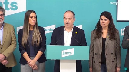 Junts retira la cuestión de confianza a Sánchez pese a mantener la "desconfianza" con el PSOE
