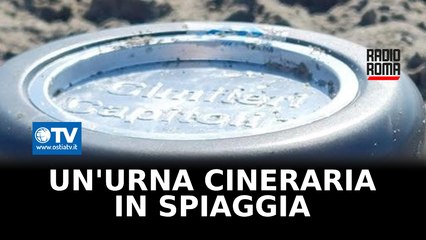 Sconvolgente ritrovamento a Ostia: scoperta un’urna cineraria in spiaggia