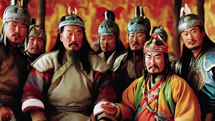 A cruel warrior who conquered the world Genghis Khan _ the most powerful man in the world