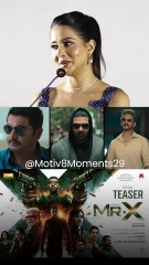 Raiza Wilson on MR X – A Special Moment at the Teaser Launch! ❤️🎬