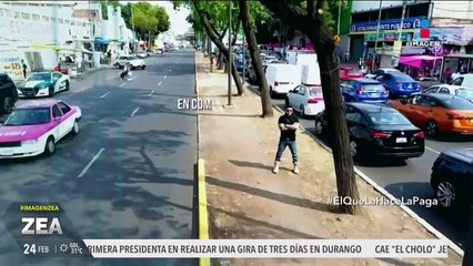 Así cayeron 2 delincuentes que asaltaron y apuñalaron a un hombre en la CDMX