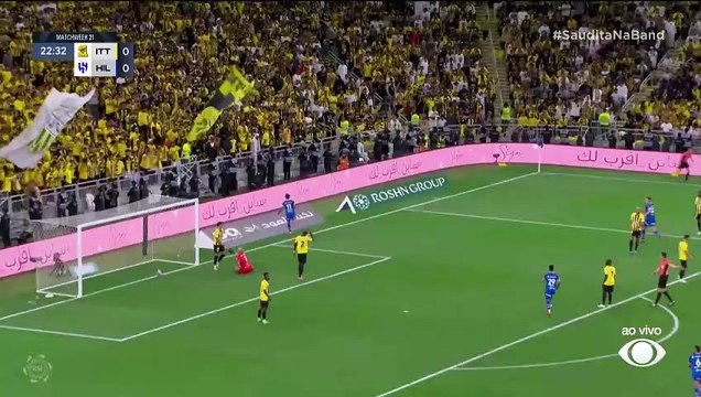 GOL DO AL HILAL: Marcos Leonardo abre o placar contra o Al Ittihad