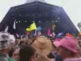 Bloc Party Glastonbury 2007 Helicopter