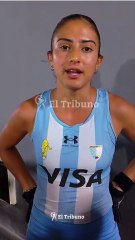 La salteña Valentina Raposo con El Tribuno: analizó la victoria ante Australia  y el balance de la ventana en Santiago del Estero