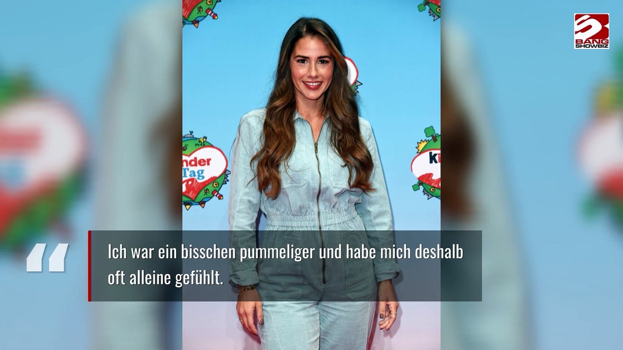 Sarah engels: sie fühlte sich lange zu pummelig