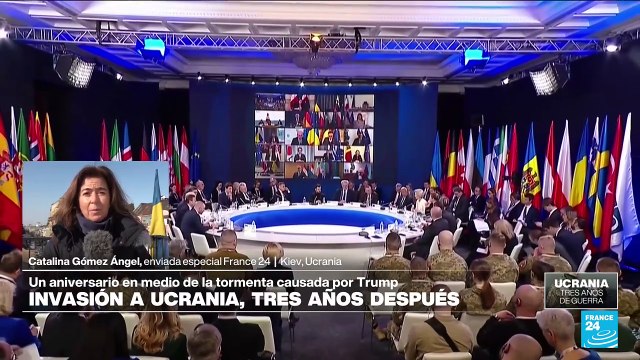 Informe desde Kiev: líderes mundiales muestran su apoyo a Ucrania en el tercer año de la guerra
