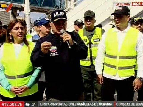 Vpdte. Sec. Cabello recibe 242 venezolanos retornados por medio del Plan Vuelta a la Patria