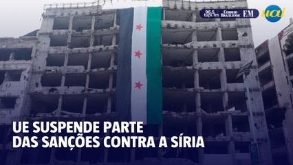 UE suspende parte das sanções contra a Síria