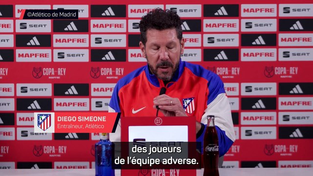 Atlético - Simeone : La plus grande force du Barça, c'est Flick