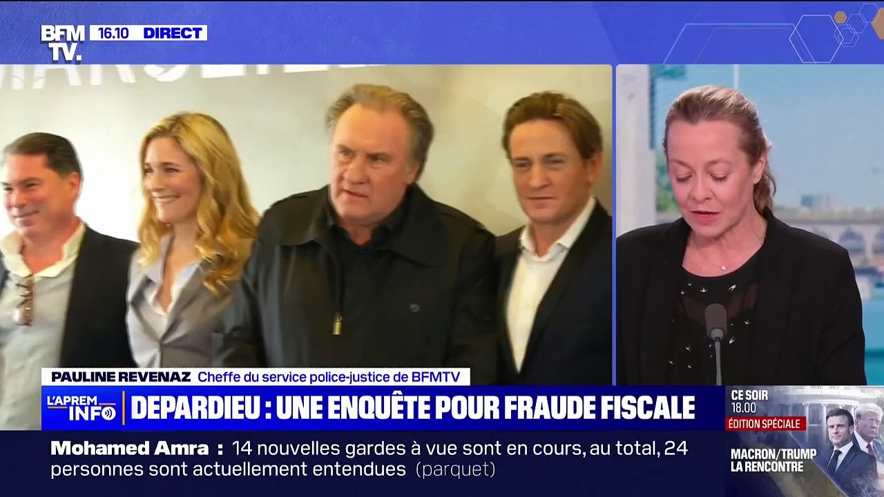 Gérard Depardieu visé par une enquête pour fraude fiscale aggravée