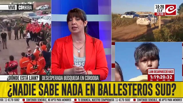 Nuevo allanamiento por la desaparición de Lian: se llevaron 5 celulares