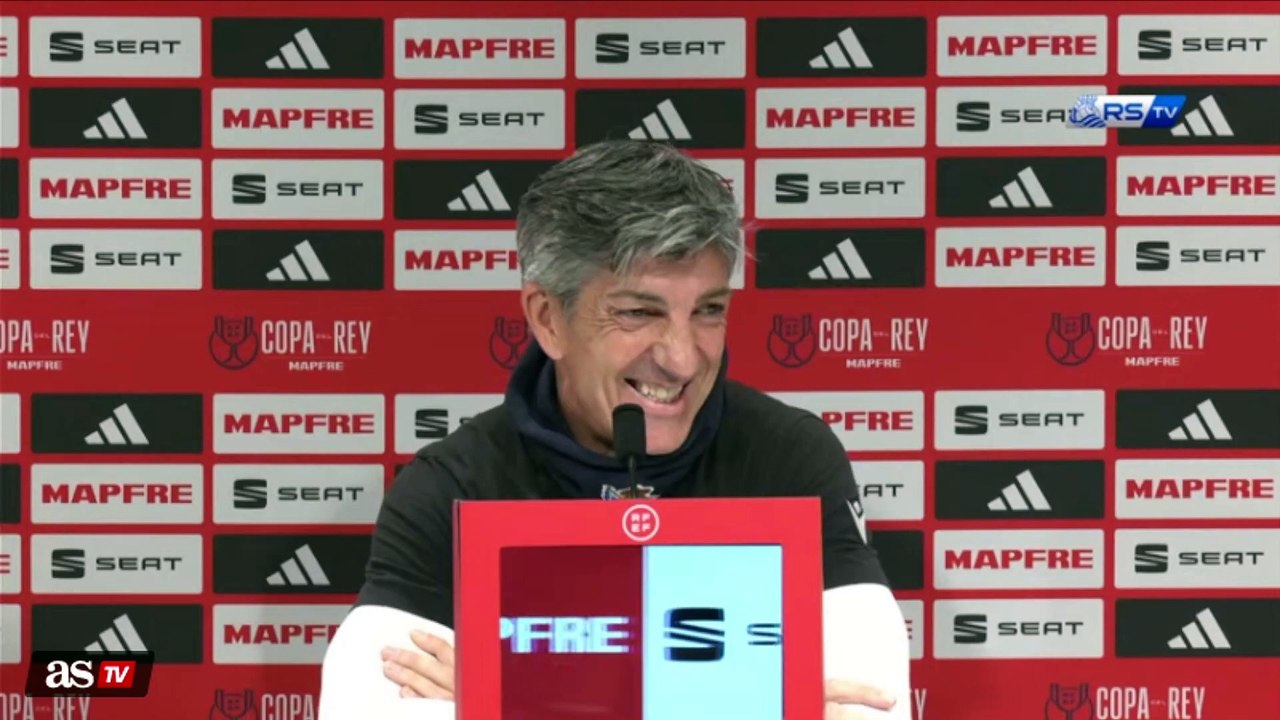 Rueda de prensa completa de Imanol Alguacil, previa Real Sociedad vs. Real Madrid de Copa del Rey