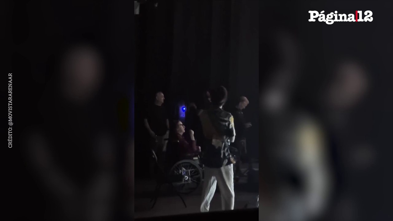 Charly García presenció el recital de Sting en el Movistar Arena junto al escenario