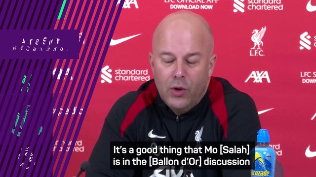 Liverpool need a trophy for Salah to win Ballon d'Or - Slot