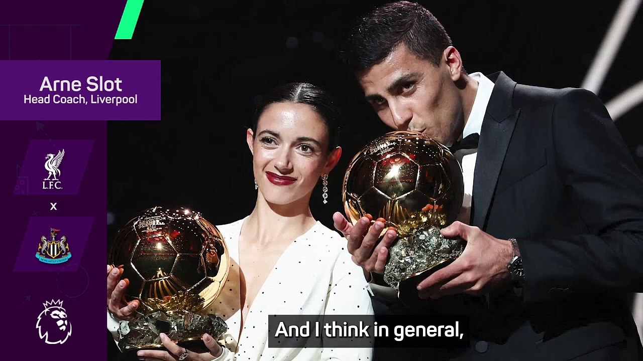 Liverpool need a trophy for Salah to win Ballon d'Or - Slot