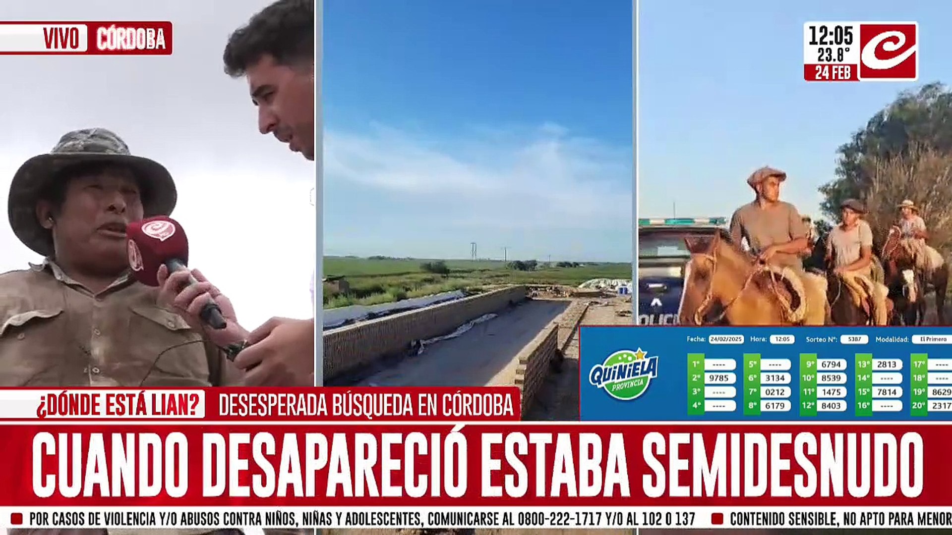 Desaparición de Lian: habló amigo del padre