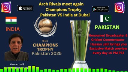 Pak vs India KA BIGGEST Clash in Champions Trophy 2025? Apna Tv New York  Today 23-02-2025