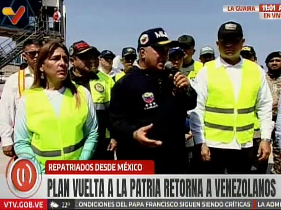 Vpdte. Sec. Cabello: Familias separadas son la consecuencia de una campaña mediática contra un país