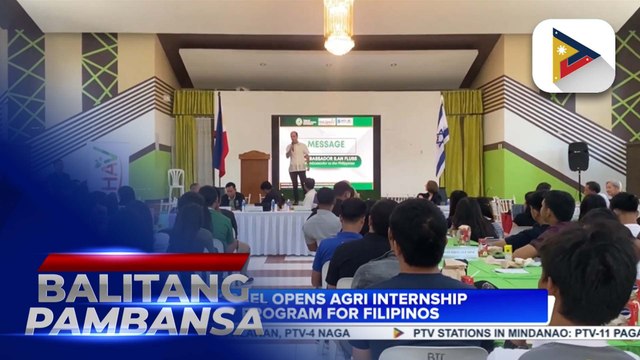 Israel opens agri internship program for Filipinos