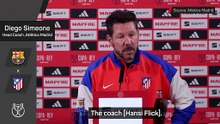 Barcelona's greatest strength is Flick - Simeone