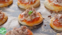 Mini pizza meilleure recette - dbara khef lef 3 EP 51