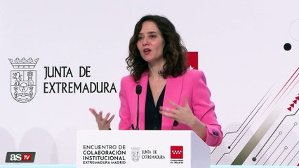 Ayuso critica que Sánchez quiera "imponer a punta de pistola" condonar la deuda a Cataluña