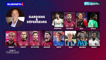 Diables Rouges : quelle sera la sélection de Rudi Garcia pour sa toute première à la tête de l'équipe nationale ?