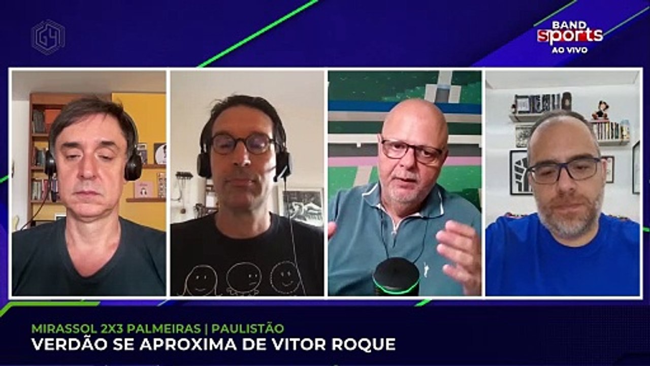"PAULINHO E VITOR ROQUE SUPERAM LUIZ HENRIQUE E ALMADA, COM FOLGA", AFIRMA ARNALDO RIBEIRO NO G4