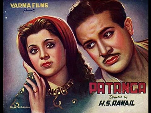Old Film,Patanga-Singer,Shamshad Begum Devi Ji-&-Mohd Rafi-1953