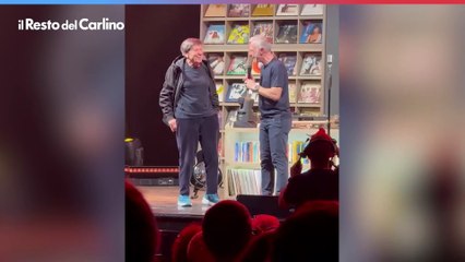 Bologna, Gianni Morandi allo show di Linus