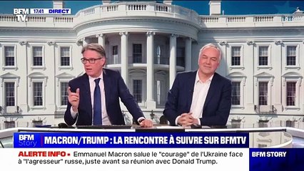 "Très amical comme toujours": Emmanuel Macron s'exprime à la sortie de la visioconférence du G7 à la Maison Blanche
