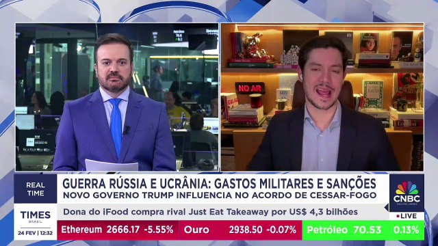 3 anos de guerra Rússia-Ucrânia: gastos militares chegam a US$ 2,46 trilhões; especialista analisa