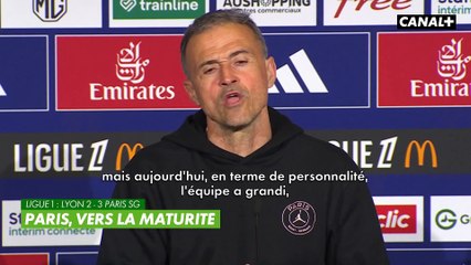Luis Enrique "L'équipe peut améliorer beaucoup de choses"