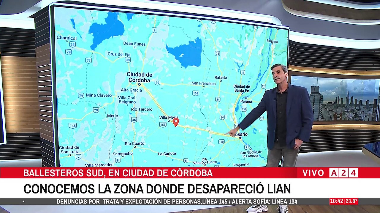 🚨 DESAPARICIÓN DE LIAN: "ES UN CASO COMPLEJO" - JUAN PABLO QUINTEROS, MINISTRO DE SEGURIDAD DE CÓRDOBA
