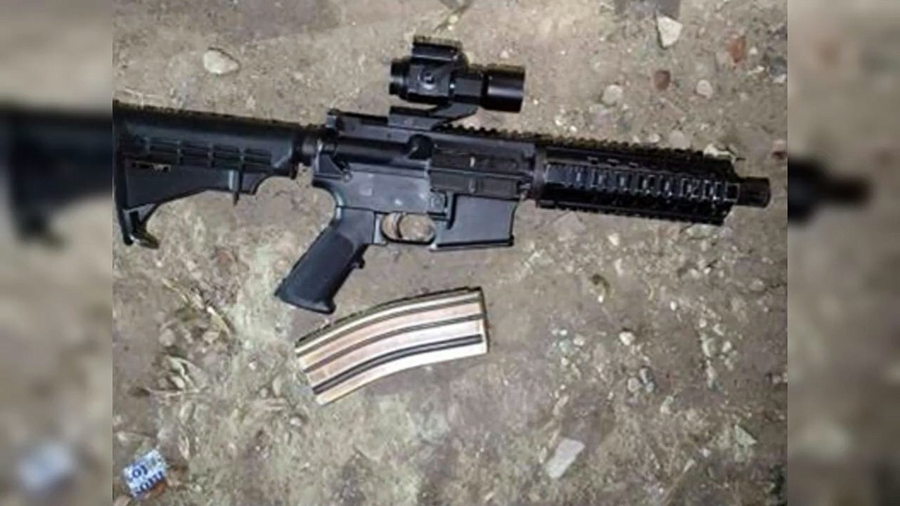 "El Brayan" y su historial con armas de alto calibre
